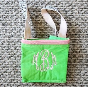 "MBM" Monogrammed Square Lunchbox